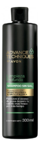  Shampoo Sin Sal Limpieza Profunda Advance Techniques Avon