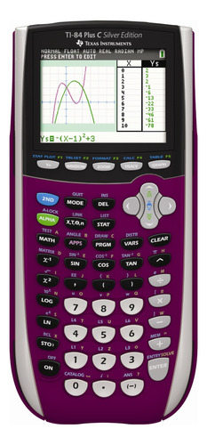 Calculadora Gráfica Texas Instruments Ti-84 Plus C Silver