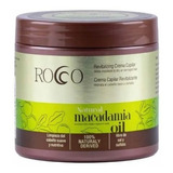 Crema Capilar Macadamia Oil Rocco 500ml Repara-nutre-hidrata