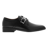 Zapato Choclo Color Negro Con Hebilla D12320027501 D12320027