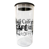 Pote Mantimentos Hermético Resistente Decorado Café 1.4l Pr