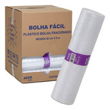 Bobina Plastico Bolha - 40cmx5m - 40micras -reforçado Grosso