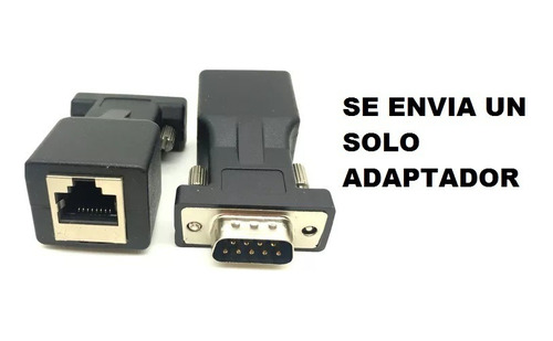 1 Adaptador Db9 Macho A Rj45 Hembra