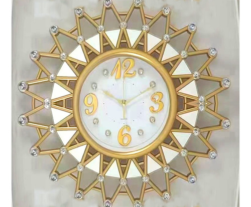 Reloj De Pared Grande 45cm Para Decoración De Sala De Estsar