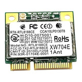 Placa Wifi / Antena Wlan Mini-card Rtl8188ce Para Notebook