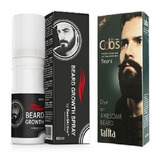 Kit Barbería: Loción De Crecimiento + Tinte Barba