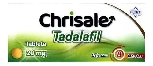 Chrisale Tadalafil 20 Mg Con 8 Tabletas Ultra