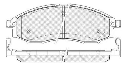 Pastillas Freno Para Nissan Quest Ii 3.3 03/ Delantera Hi-q Foto 2