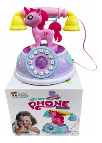 Telefono De Pony Con Musica Y Luces