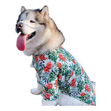 Camisa Aloha Para Perro De Raza Grande, Camisa Hawaiana De .