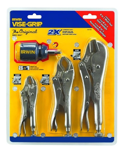 Irwin 2077703 Vise Grip - Juego De Alicates Para Cortar Cabl