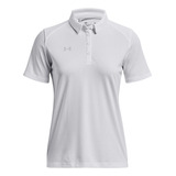 Polera Polo Ua Tech Para Mujer Blanco Under Armour