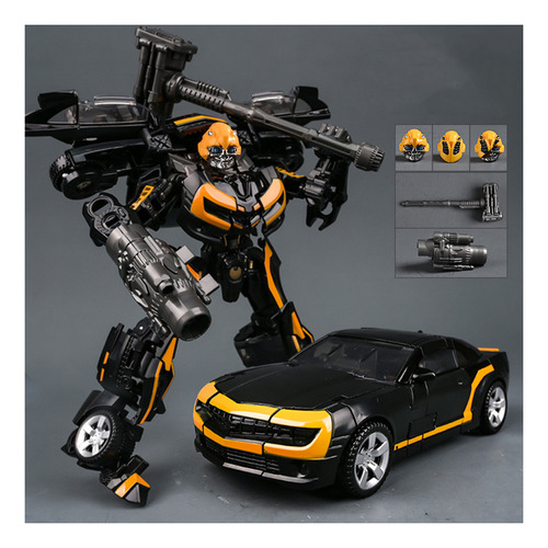 X Transformers Bumblebee Camaro Transformável Miniatura