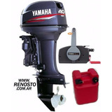 Motores Yamaha 40hp 2t Pta Larga Power Trim Consulte Contado