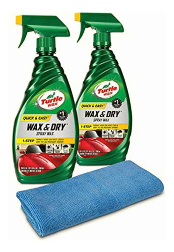 Turtle Wax 50823 Kit De Cera Y Lavado Rápido Y Fácil, Cera