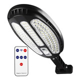 Lampara Solar Luces Led Sensor  De Movimiento Control 3 Modo