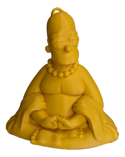 Figura Decorativa Buda Homero Simpsons Impresion 3d 14cm