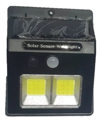 Farol Solar Pared 2 Leds Con Sensor Movimiento Ll2566
