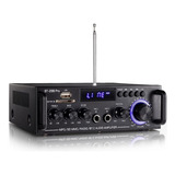 Amplificador De Audio Bt-298pro 800w Con Bluetooth Para Auto