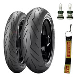 Llanta Pirelli Diablo Rosso 150/60-17 Y 110/70-17 + Valvula.