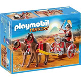 Playmobil History Carruaje Cuádriga Romana Batalla #5391