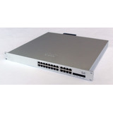 Switch Cisco Meraki 24x Portas 10/100/1000 Poe+ 4x Sfp+ 10gb
