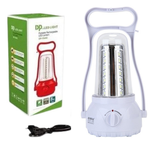 Lanterna Lampião Recarregável Eco-lux 45 Leds 1800mah