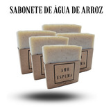 Kit Sabonete Água De Arroz 5 Unidades Clareador Tira Manchas