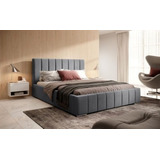 Base Box Cama Vainilla Para Sommier King 2 X 2 Moderno Home