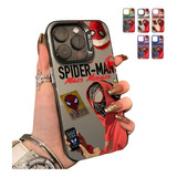 Funda Protector Case Para iPhone Spiderman Moda Tendencia