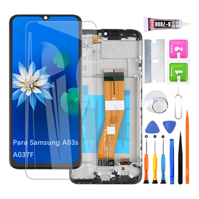 Pantalla Para Samsung A03s A037m A037f Con Marco | Envío gratis