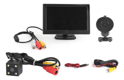 Bj. Kit Monitor Pantalla+4led Universal Para Cámara De