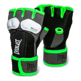 Guante Evergel Prime Sparring - Negro Verde - Everlast