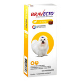 Comprimido Mastigável Bravecto Dog 2-4,5 Kg Peso Máximo Do Animal De Estimação 2 Kg Peso Mínimo Do Animal De Estimação 4,5 Kg