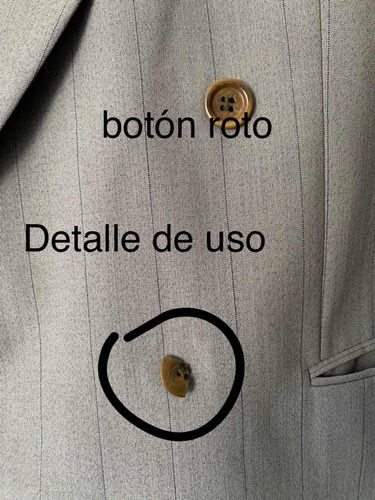 Traje De 2 Piezas Caballero Usado Barato