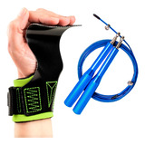 Kit Hand Grip Skyhill  Legacy Colors E Corda Speed Aço Azul