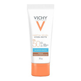 Protetor Solar Facial Vichy Hydra Matte Fps50 Cor 4.0 - 30g