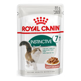 Pouch Royal Canin Gato Instictive +7 Alimento Húmedo 85gr