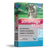 Antipulgas E Carrapatos Elanco Advantage Max3 1,0ml Bisnaga