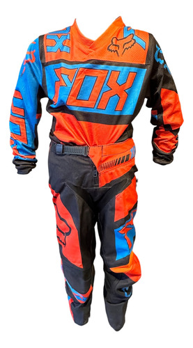 Conjunto Motocross Fox Niño Yth 180 Falcon Entrenamiento Atv