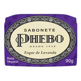 Sabonete Sabão Em Barra Higiene Base Vegetal De 90g Phebo