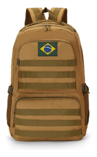 Mochila Para Notebook Masculino Feminino Tática 40l + Brinde