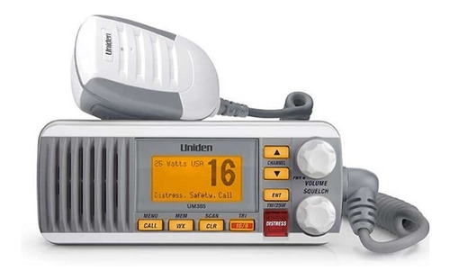 Radio Vhf Marina Uniden Um385 25w Blanca 2022
