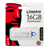 Memoria Usb 2.0 3.0 16gb Pen Drive Kingston Tapa Protector 