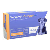 Vermivet Composto Vermifugo De Caes E Gatos Remedio De Verme