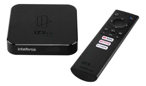 Smart Box Tv Izy Play Hdmi Android Tv Intelbras