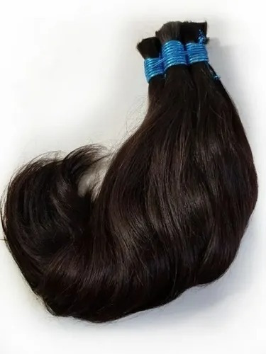 Cabelo Humano P/ Mega Hair Levemente Ondulado 65cm 100gramas