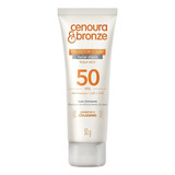 Protetor Solar Facial Fps 50 Cenoura E Bronze 