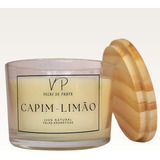 2 Velas Aromáticas - Lavanda & Capim-limão 100g T