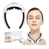 Estimulador Electro Masajeador Cuello Cervical 2 Electrodos